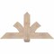 Ekena Millwork Redmond Smooth Timber Gable Bracket, Douglas Fir, 48"W x 24"H x 3 1/2"D x 5 1/2"F, 12/12 Pitch GBW048X24X0406RED00SDF - alternate 1